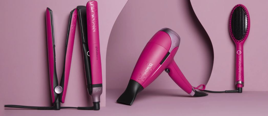 NEW ghd Pink Collection Blakes Canterbury Hairdressers